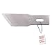 Excel Blades #19 Angled Wood Chisel Blade, 1 Inch, American Made Replacement Hobby Blades, 5 Pack