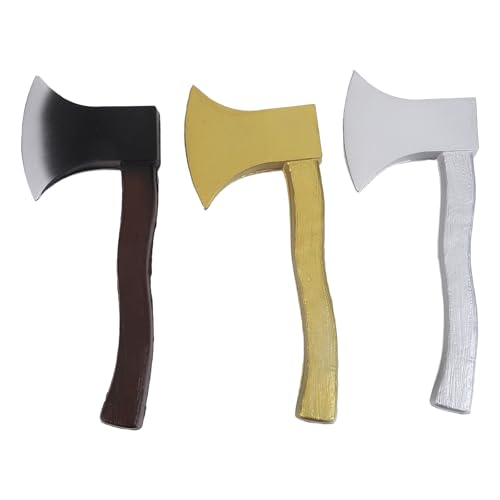 Fausses haches Halloween UPKOCH lot de 3 accessoires de déguisement réalistes enfants