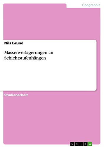 Massenverlagerungen an Schichtstufenhängen (German Edition)