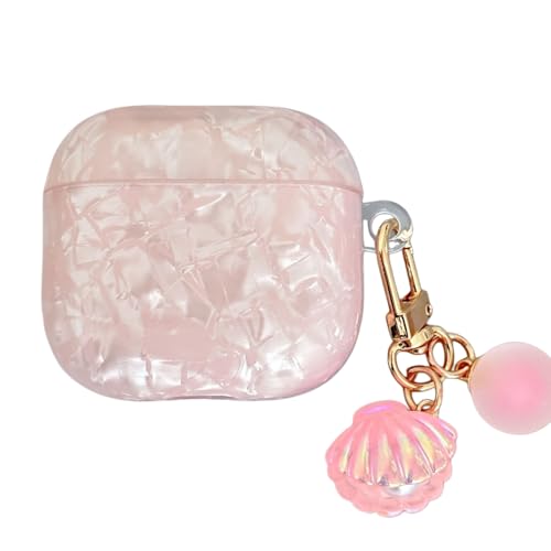 HJXFlying �K�p AirPods Pro �P�[�X ���킢���L�k�͗l�̃V���R���P�[�X �L�k�Ɛ^��̃L�[�z���_�[�`���[���t�� ���̎q �������� �G�A�|�b�hPro �p �ϏՌ� �Ϗ����ی�J�o�[ - �s���N