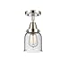 Innovations 447-1C-PN-G54 One Light Flush Mount from Franklin Restoration Collection