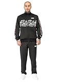 Hardcore United Chándal Raver | Negro | Negro Jogger Skull, Negro , 3XL