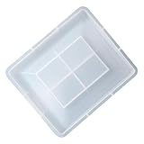 HOMSFOU Silikon Bilderrahmenformen Zum Gießen DIY Bastel Formen Für Harz Und Glitzerpulver Kreative Rahmenformen Zur Bilderrahmenherstellung