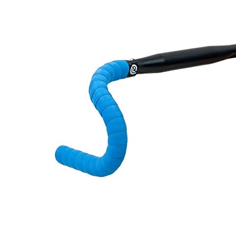 Bike Ribbon Cork Plus Road Handle Bar Tape - Blue Cover