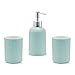 Produktbild Bad-Accessoires-Set, 3-tlg., Keramik, mint