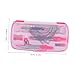 SHINEOFI 1 Set Geometry Kit for Students Compass Protractor Ruler More for Accurate Drawings Lightweight Portable Math Tools for School Engineering Use