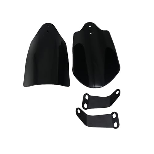Protège-mains noirs pour guidon Indian Scout Bobber Twenty de 2018 à 2024 en ABS