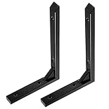 Matériau : notre support d'étagère est en aluminium massif et la surface est peinte à haute température, antirouille, difficile à déformer et durable.