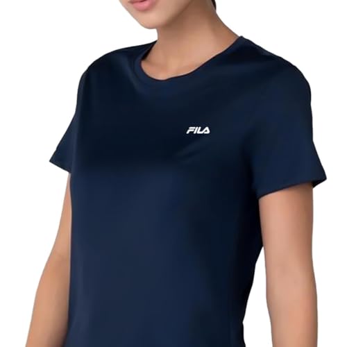 Camiseta Feminina Fila Basic Sports Iii, Marinho, M