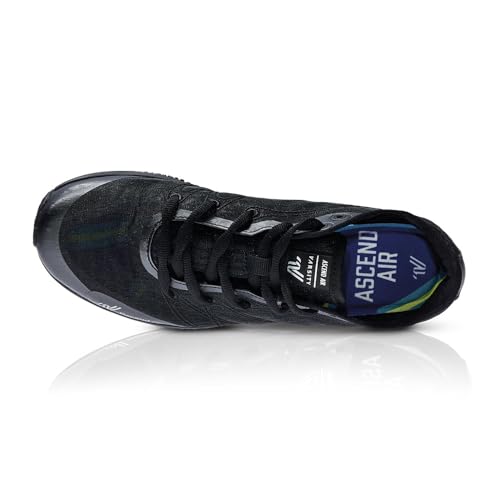Image of Varsity Spirit Ascend Air White Cheer Shoes and Black Cheer Shoes for Women - Competition Cheerleading Gear