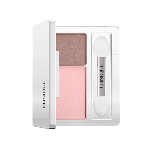Clinique All About Shadow Duo Eye Shadow Makeup ombretto due tonalitĂ a lunga durata | Tenuta 8 ore, sicuro per gli occhi sensibili, 1.7 g