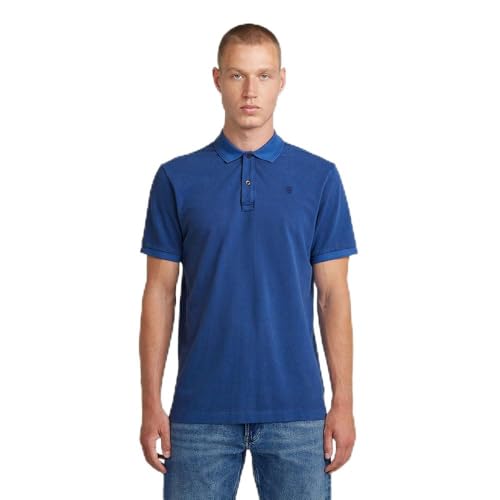 G-Star Dunda Overdyed Slim Polo Para Hombre G-Star Dunda Overdyed Slim Polo Para Hombre