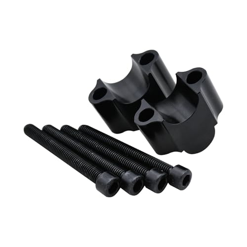 Riser guidon 22 mm CNC pour MT125 et R1250GS, usinage haut de gamme en aluminium