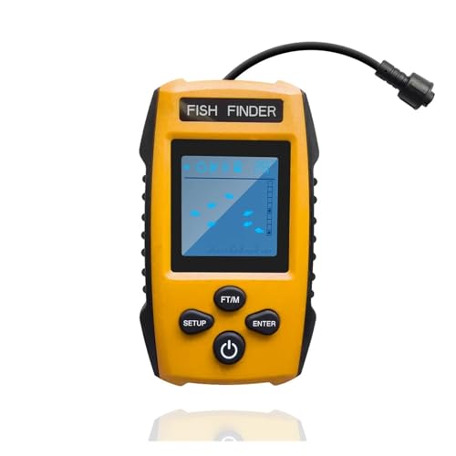 SDSKZOZP Sonda de búsqueda Peces Inteligente, Alerta Pesca, buscador, ecosonda subacuática, Detector portátil