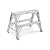 Werner TW372-30 300-Pound Duty Rating Aluminum Twin Stepladder and Portable Work Stand, 2-Foot