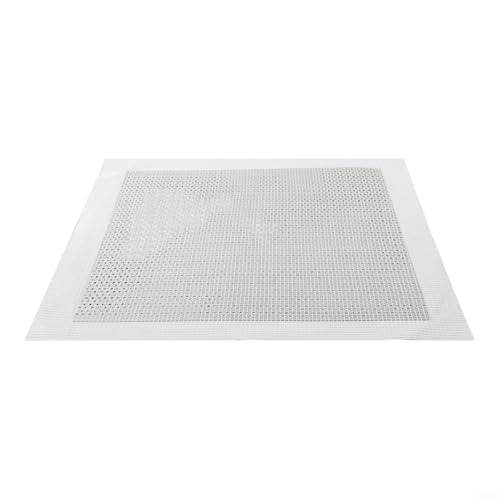 Kit de parches de reparación de paneles de yeso de malla de acero galvanizado y fibra de vidrio para agujeros grandes en paredes y techos, 15 x 15 cm, 20 x 20 cm, 25 x 25 cm, resistente (25 x 25 cm)