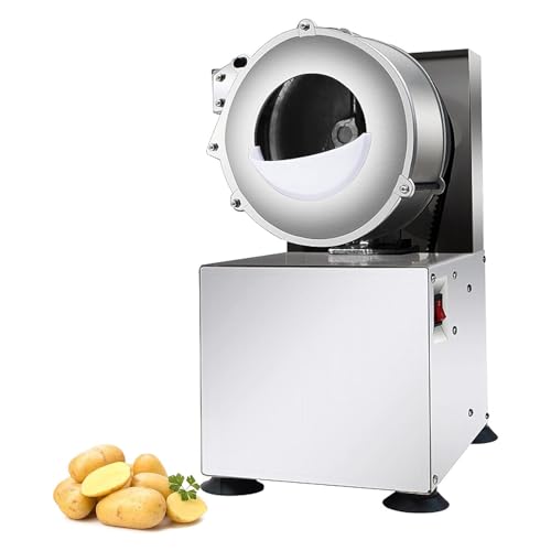 Affettatrice Elettrica per Patate Vegetali da 180 W, Trituratrice per Alimenti con Taglierina per Patate con Spessore 2-4 Mm, Macchina per La Seta delle Patate, Ce/Fcc/CCC/Pse (A 4Mm)