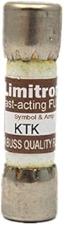 Bussmann KTK-3/4 0.75 Amp Limitron Fast Acting Supplementary Fuse Melamine Tube, 600V