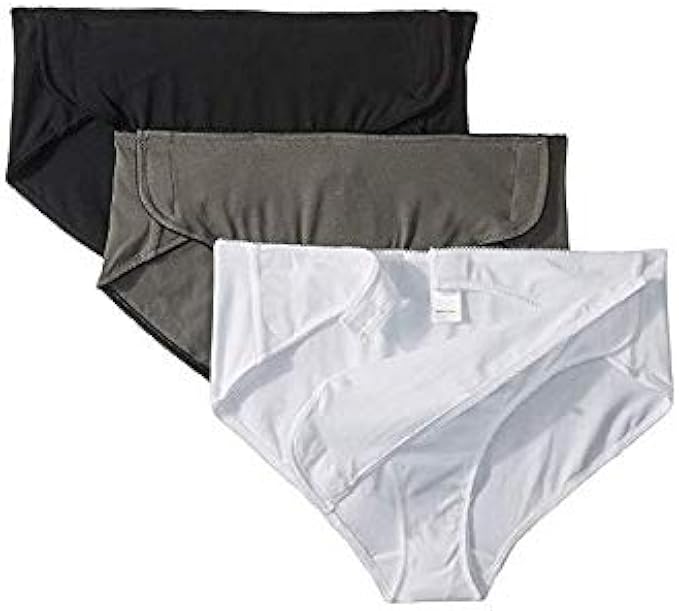Undercare Adaptive Underwear: Women's Brief Panty with Easy Velcro Closure, 3-Pack
