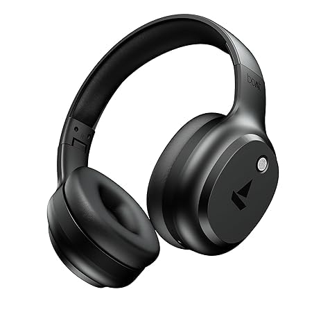 boAt Rockerz 421 Bluetooth Headphones(Black Sabre)-image-1
