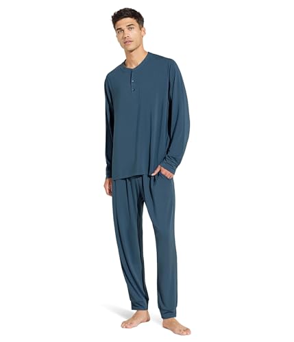 Image of Eberjey Henry Men's Jersey Modal PJ Set