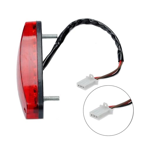 Feu arrière LED 12V pour quad et scooter avec clignotants intégrés - 7