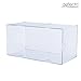 Deflecto Stackable Open Cube Organizer, Desk and Craft Organizer, Clear, Large, 6