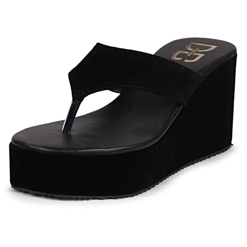 Image of DB Cooper Fashion Platform Wedges Casual Heels Sandals Comfortable and Stylish Women & Girls