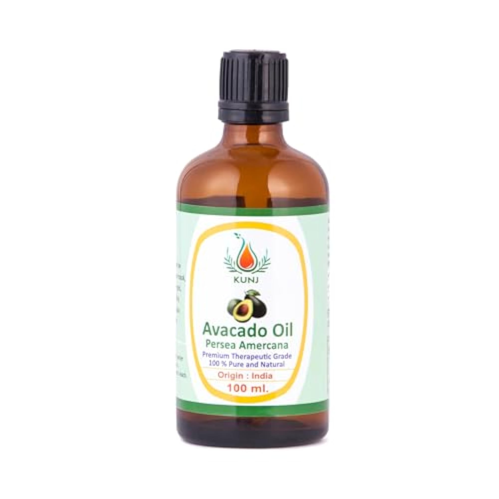 Avocado Natural Cold Pressed Oil for Hair & Skin, 10ML