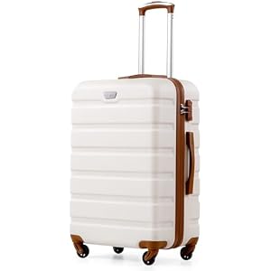 COOLIFE 28 Inch Large Suitcase, ABS+PC, Lightweight Hard Shell Luggage