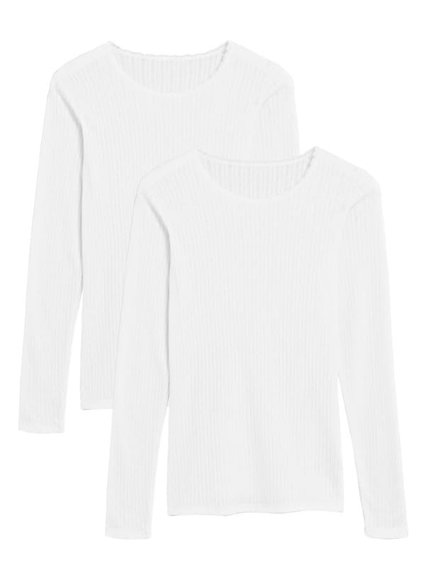 Image of Marks & Spencer Goodmove Womens Solid Polyester Blend Scoop Neck Regular Fit Short Sleeve Top
