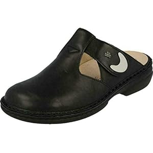 Finn Comfort Belem Clogs voor dames, zwart, 34 EU