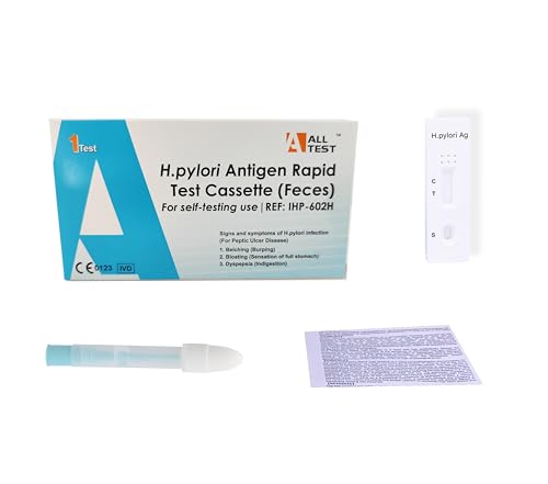Helicobacter pylori Antigen Schnelltest Kassette (Stuhl) (Anzahl:1) CO2-Kompensiert (Zurzeit...