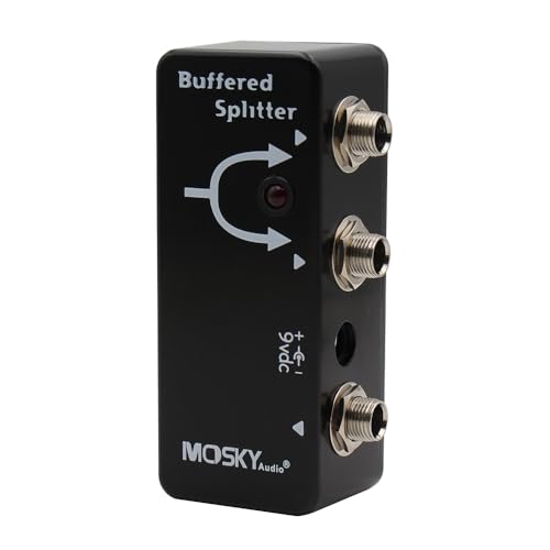 LokFy Buffered Splitter Guitar Signal Path Effect Guitar Effect Pedal