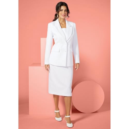 Masseys Women's Signature Two-Piece Skirt Suit4
