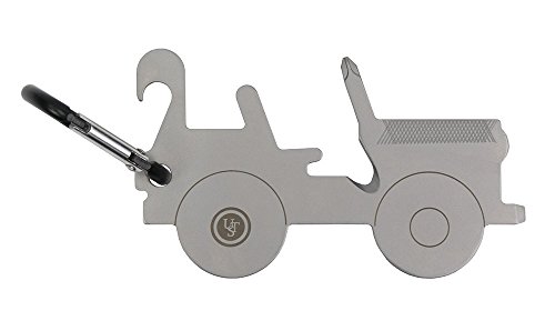 Image of UST Tool-a-Long Multi-Tool Carabiners with Durable, Compact Stainless Steel Construction for Hiking, Kayaking, Camping, Travel and Outdoor Survival