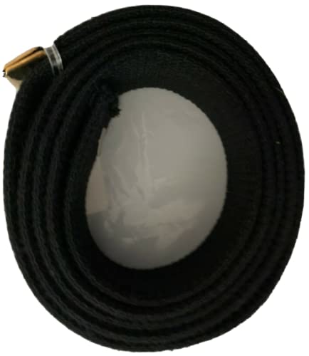 Navy Black Belt with Gold Tip 45