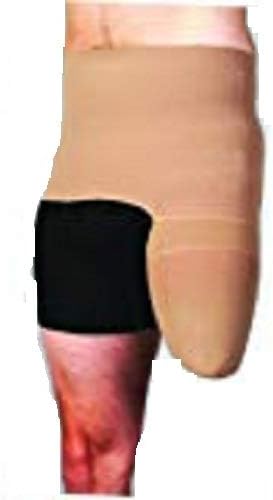 uzo 3511FGSSB II Small - 20-30mmHg Dynamic (Varin) Prosthetic: Above Knee Shrinker with Silicone Border - Short