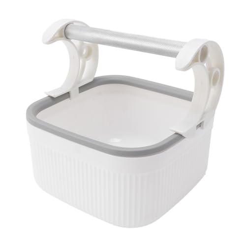 Bird Toilet Stand with Bucket Aluminium Alloy Sturdy Structure Portable Tabletop Bird Potty Training Tool Perch