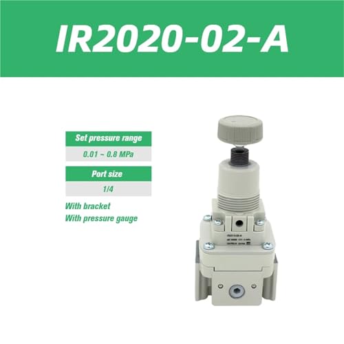 Régulateur de pression IR1010-01BG-A pour stopper les variations de pression d'air