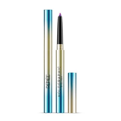 RENEE Holographic Eyeliner, Smudge-Proof & Long-Lasting, Easy Glide & Quick-Drying Formula with Monochrome Effect, Intense Color Pay-Off, Infused with Vitamin E, 01 Earth - Image 2