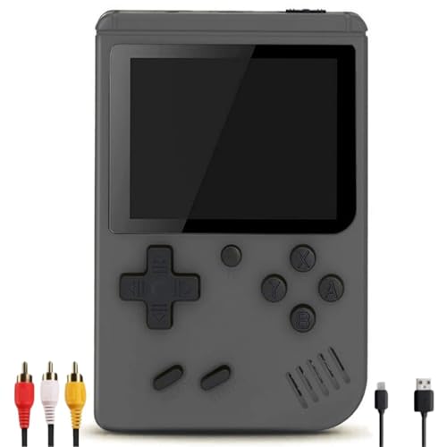 Image of Game Box 400 in 1 - Retro Handheld Gaming Console with 3 Inch Color Screen, Rechargeable Battery, AV Output, Classic Video Games for Kids & Adults (Colour May Vary) (Style 2)