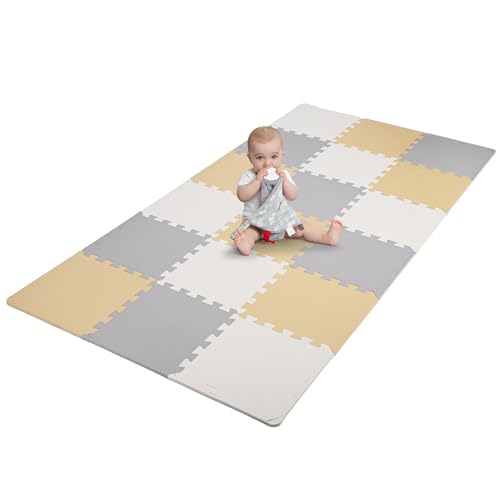 LIVINGbasics Interlocking Foam Baby Play Mat