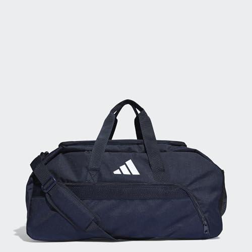 adidas Mixte Tiro League Duffel Bag, Team Navy Blue 2 / Black/White, M