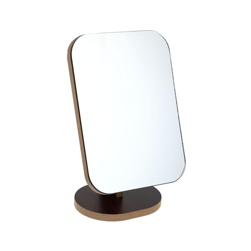 Miroir de Maquillage Pivotant et Mobile pour Table et Support Bureau