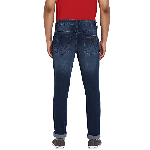 Image of Wrangler Men's Vegas Skinny Fit Low-Rise Jeans