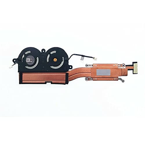 RTDpart Disipador de Calor y Ventilador para portátil para DELL XPS 13 9305 0V7PMV V7PMV AT31X006DT0 Nuevo