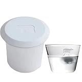 AuraGlor 2 Pack Polar Bear Penguin Ice Cube Tray Ice Ball Maker Mold for Freezer Chilling Whiskey Cocktail Iced Tea Coffee Homemade Chocolate Juice Easy-Release Silicone BPA Free (1 Pack Polar Bear)