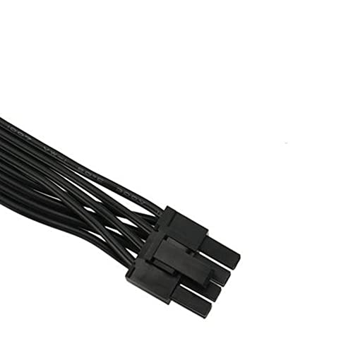 Câble PCI-E 8Pin robuste et stable, double connecteur 6 + 2Pin pour système informatique - 3