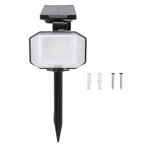 Light solaire étanche haute luminosité pour jardin spot LED extérieur avec batterie 2200mAh